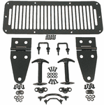 Jeep Wrangler/unlimited & CJ Black Complete Hood Kit (1978-1995)
