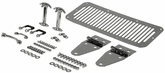 Jeep Wrangler/unlimited & CJ Stainless Steel Complete Hood Kit (1978-2006)