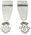 Jeep Wrangler/Unlimited & CJ Stainless Steel Hood Hinges (1976-2006)