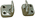 Jeep Wrangler/Unlimited Front Chrome Tow Hooks-Pair (1997-2006)