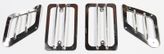 Jeep Wrangler & Unlimited Front Side Marker & Park Steel Euro Guards (1997-2006)