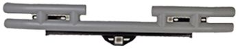 Jeep Wrangler & Unlimited Rear Titanium Tube Bumper w/Hitch (1987-2006)