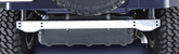 Jeep Wrangler & Unlimited Stainless Steel Rear Frame Cover (1997-2006)