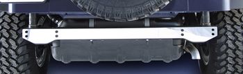 Jeep Wrangler & Unlimited Stainless Steel Rear Frame Cover (1997-2006)
