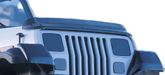 Jeep Wrangler Wraparound Bug Deflector (1987-2006)