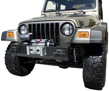 Jeep Wrangler XHD Front Bumper Winch Mounted Bumper Base (1976-2006)