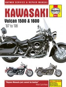 Kawasaki Vulcan 1500 & 1600 Haynes Repair Manual (1987-2008)