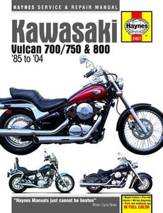 Kawasaki Vulcan 700, 750 and 800 Haynes Repair Manual (1985 - 2004)
