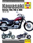 Kawasaki Vulcan 700, 750 and 800 Haynes Repair Manual (1985 - 2004)