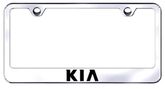 Kia Laser Etched Stainless Steel License Plate Frame