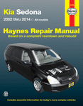 Kia Sedona Haynes Repair Manual (2002-2014)