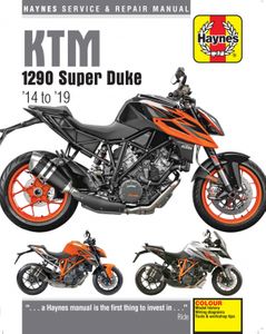 KTM 1290 R & 1290 GT Haynes Repair Manual (2014-2019)