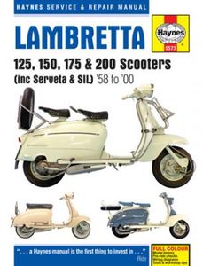 Lambretta Scooters Haynes Repair Manual (1958-2000)