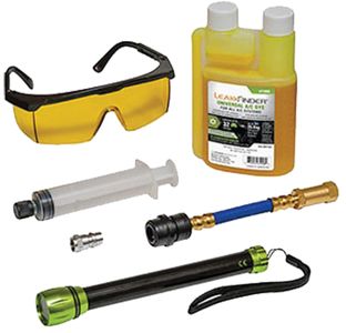 Leak Finder Reload Refillable Syringe Universal A/C Leak Detection Kit