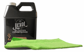 Lexol Leather Deep Conditioner Refill (33.8 oz.) & Microfiber Cloth Kit