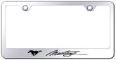 Mustang Laser Etched Stainless Steel License Plate Frame