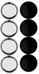 License Plate Fastener Caps (Set of 4)