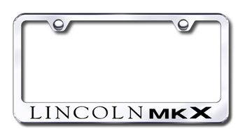 Lincoln MKX Laser Etched Stainless Steel License Plate Frame