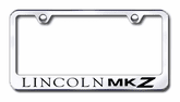 Lincoln MKZ Laser Etched Stainless Steel License Plate Frame