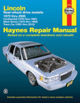 Lincoln Rear-Wheel Drive Haynes Repair Manual (1970-2010)