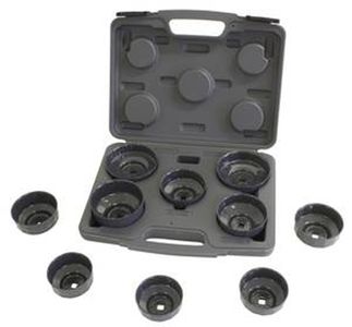 Lisle 10 Pc. Heavy Duty Cap Filter Wrench Set