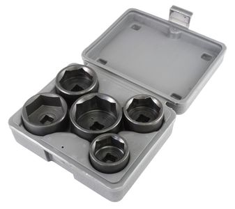 Lisle 5 Piece Low Profile Filter Socket Set 