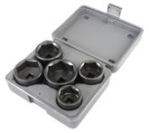 Lisle 5 Piece Low Profile Filter Socket Set 