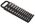 Black Large Magnetic 1/4" 26 Piece Socket Tray