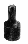 Lisle Steel Torx Drive Bits (T-10 - T-60)