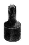 Lisle Steel Torx Drive Bits (T-10 - T-60)