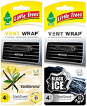 Little Tree Vent Wrap Steadi-Scent Air Fresheners (4 Pack)