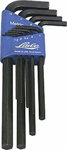 Long Arm Hex Key Set-Metric