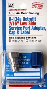 Low Side Adapters with Cap & Retrofit Label