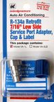 Low Side Adapters with Cap & Retrofit Label