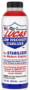 Lucas Low Viscosity Oil Stabilizer (12 oz)