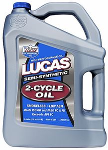 Lucas Semi-Synthetic 2-Cycle Racing Oil (1 Gallon)