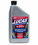 Lucas Synthetic SAE 50W Motorcycle Oil (1 Qt.)