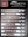 Magnetix Toolbox Identification Label Kit 
