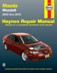 Mazda 6 Haynes Repair Manual (2003-2013)