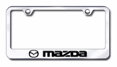 Mazda Stainless Steel License Plate Frames
