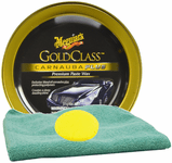 Meguiar's Gold Class Carnauba Plus Premium Paste Wax, Foam Pad & Microfiber Cloth Kit
