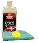 Meguiar's Professional Show Car Glaze (16 oz.), Foam Pad & Microfiber Cloth Kit