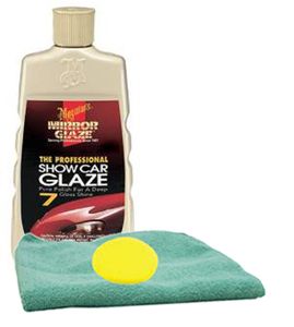 Meguiar's Professional Show Car Glaze (16 oz.), Foam Pad & Microfiber Cloth Kit