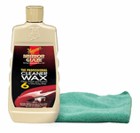 Meguiars Professional Cleaner Wax (16 oz.), Microfiber Cloth Kit