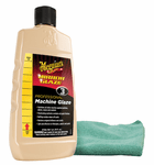 Meguiars Professional Machine Glaze Buffer Wax (16 oz.), Microfiber Cloth Kit