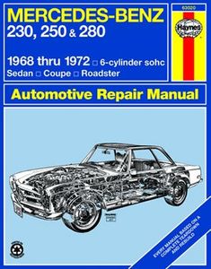 Mercedes Benz 230, 250 & 280 Haynes Repair Manual (1968 - 1972) 