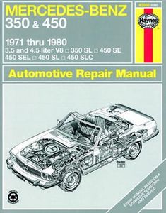 Mercedes Benz 350 & 450 Haynes Repair Manual (1971-1980)