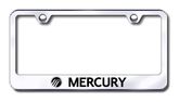 Mercury Laser Etched Stainless Steel License Plate Frame