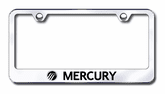 Mercury Stainless Steel License Plate Frames