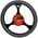 Gray Mesh Grip Steering Wheel Cover